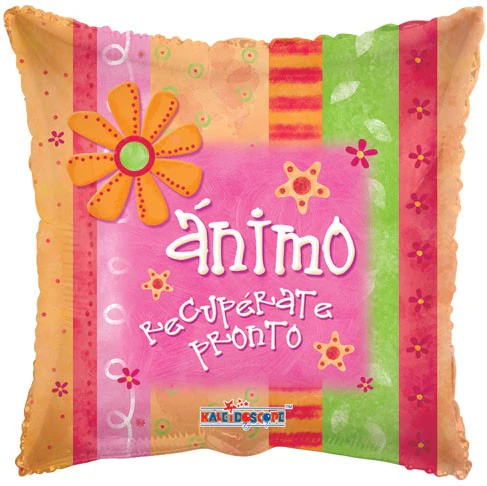 18" Animo Recuperate Pronto Balloon (Spanish)