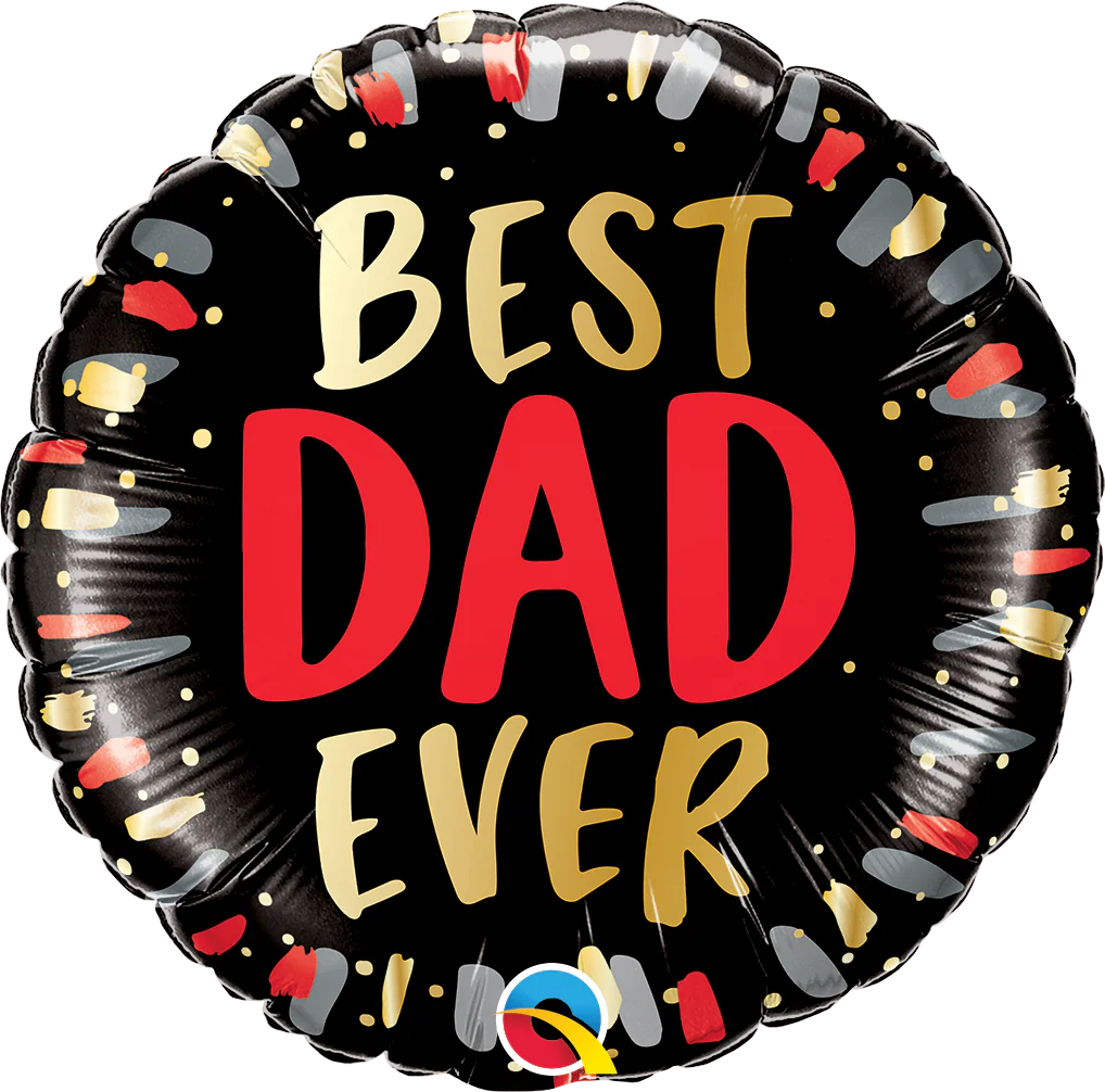 18" Best Dad Ever Foil Balloon