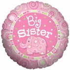 18" Big Sister Balloon
