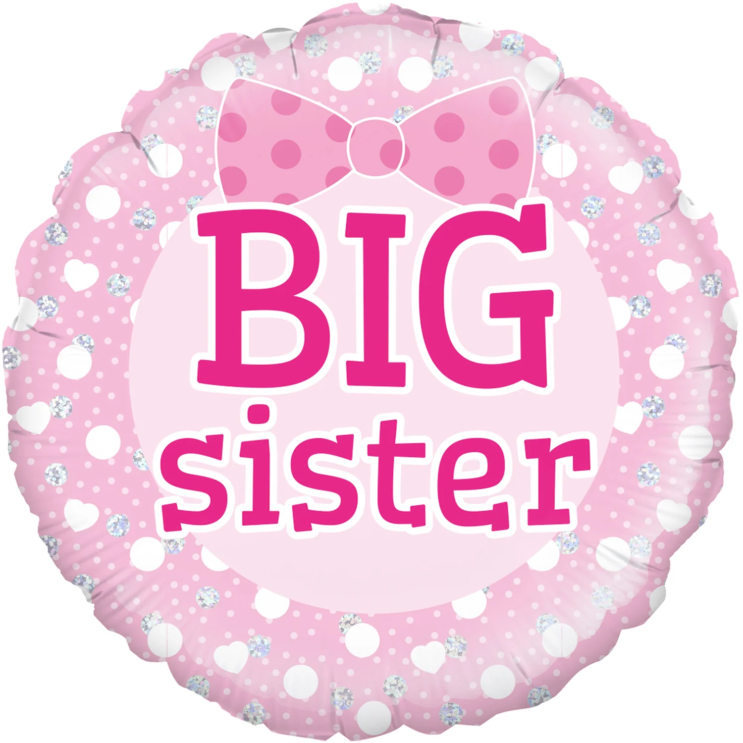 18" Big Sister Holographic Oaktree Foil Balloon