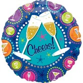 18" Cheers To The New Year! Balloon