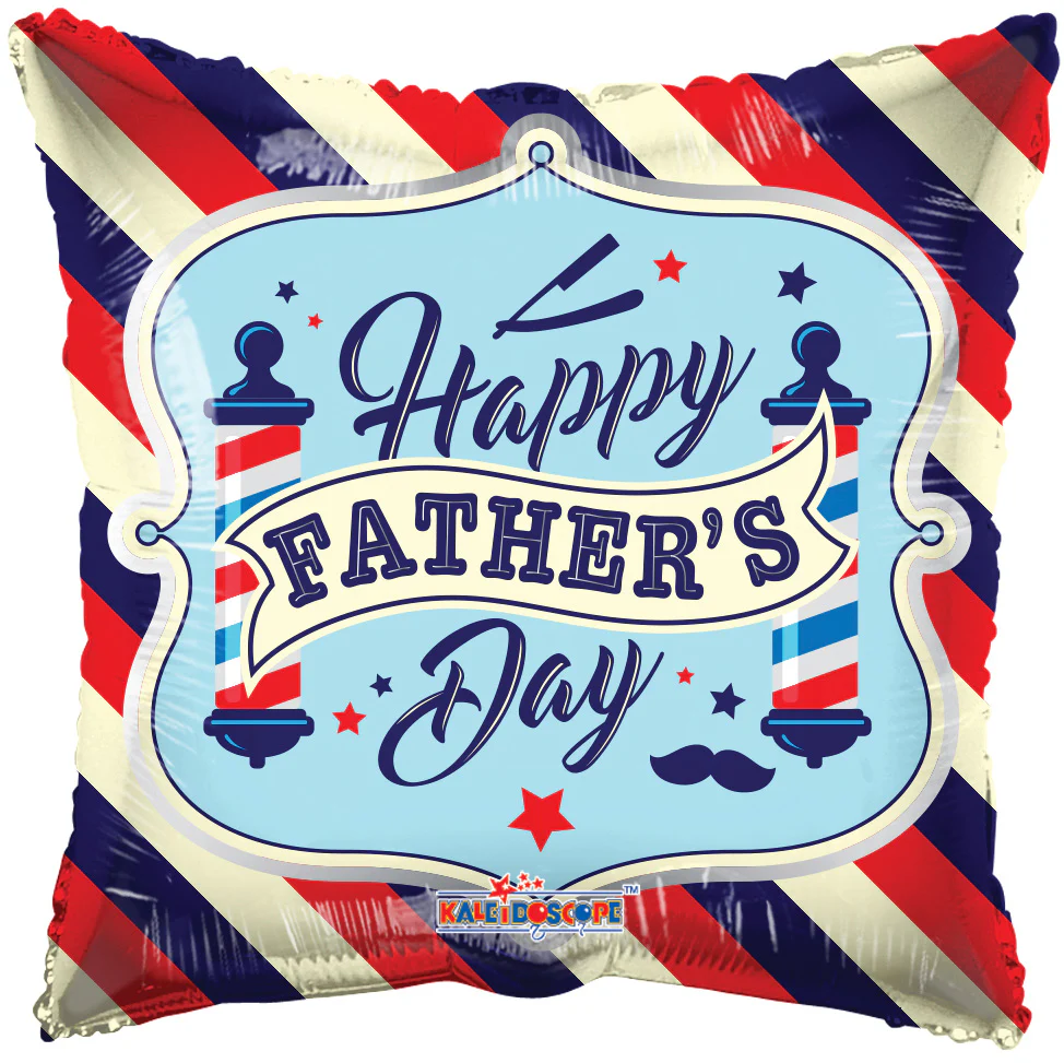 18" Classic Father's Day GelliBean Balloon
