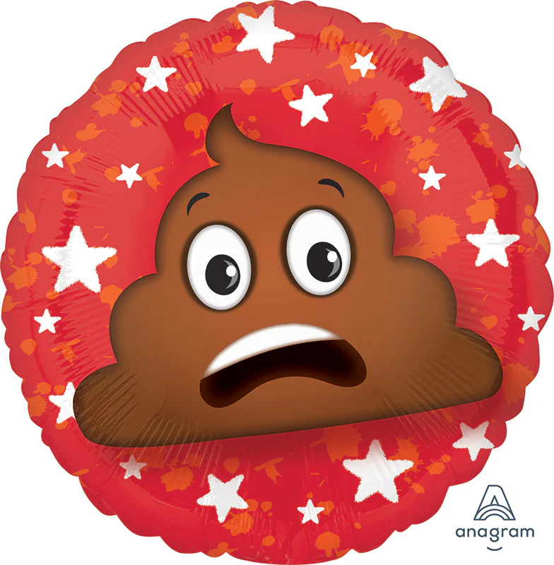 18" Epic Party Poop Foil Balloon