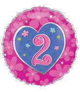 18" Flower Birthday Balloon