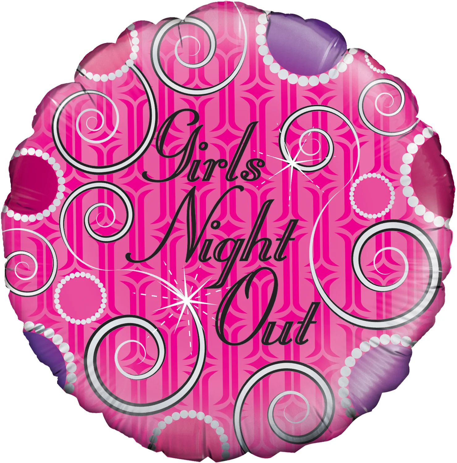 18" Girls Night Out Oaktree Foil Balloon