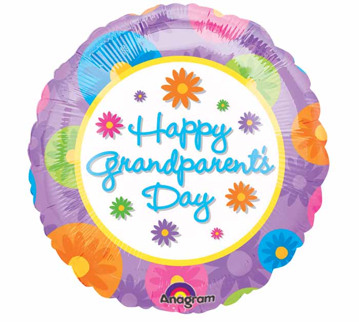 18" Happy Grandparent's Day Balloon