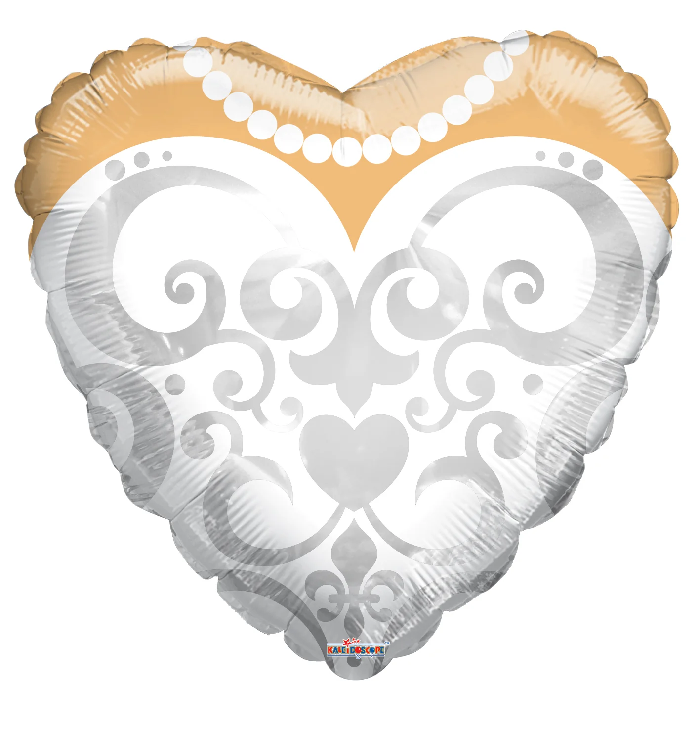 18" Heart Bride's Dress Balloon