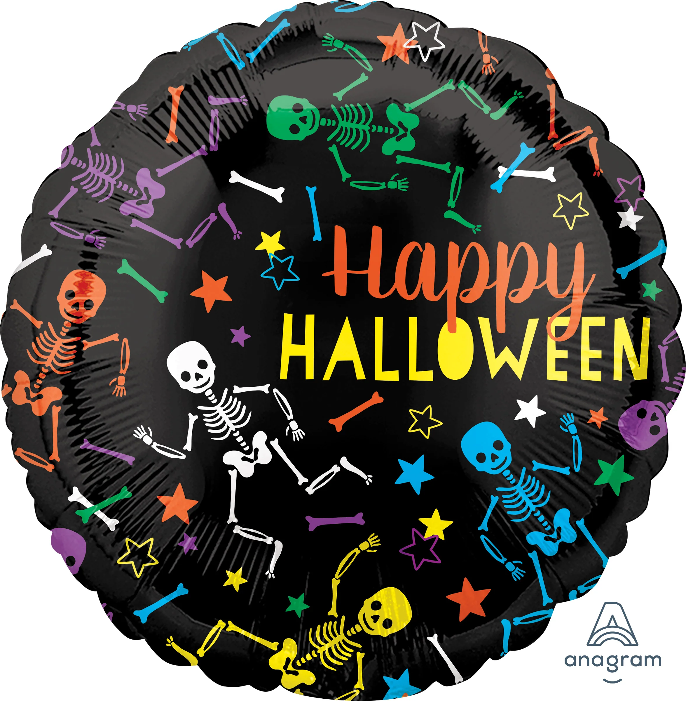 21" Junior Shape Playful Skeletons Balloon