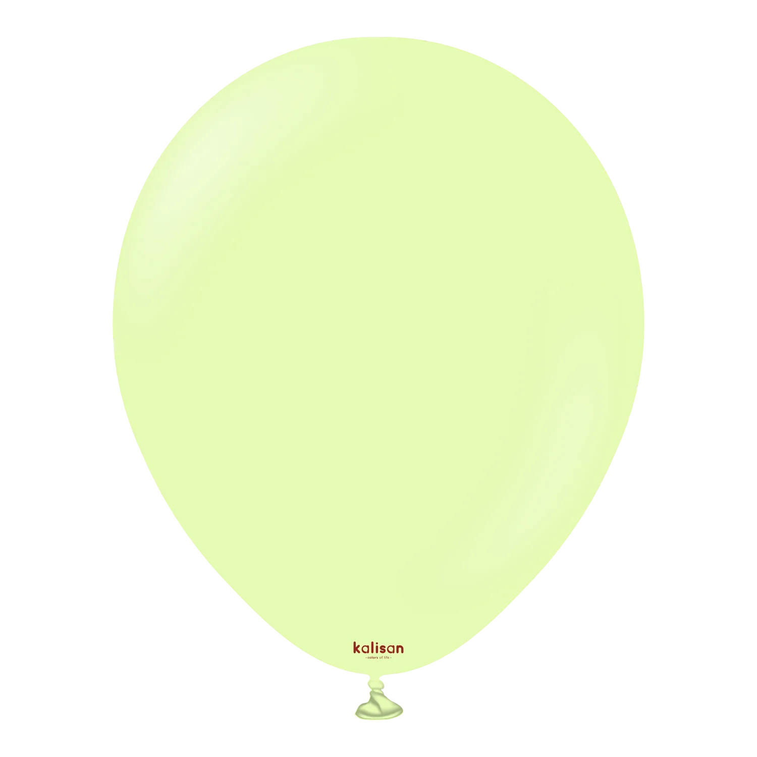 18" Kalisan Latex Balloons Macaron Pistachio (25 Per Bag)