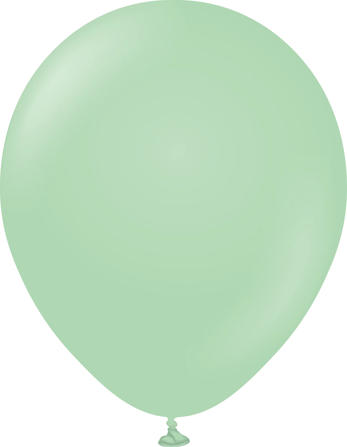 18" Kalisan Latex Balloons Pastel Matte Macaron Green (25 Per Bag)
