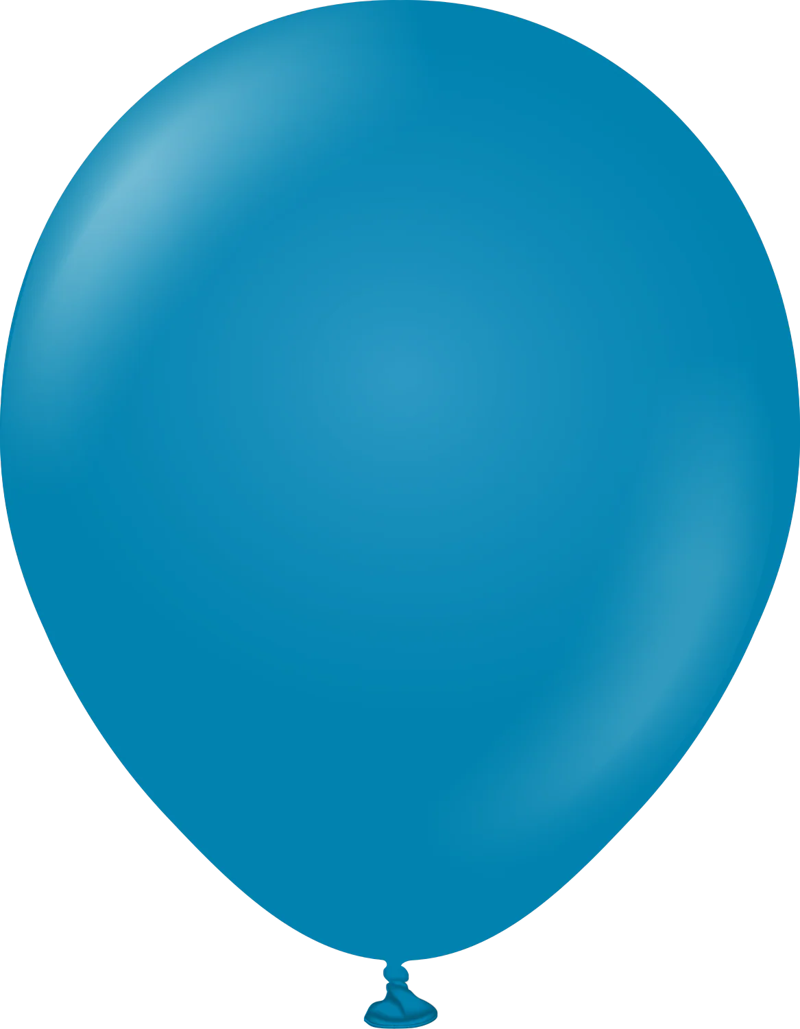 18" Kalisan Latex Balloons Retro Deep Blue (25 Per Bag)