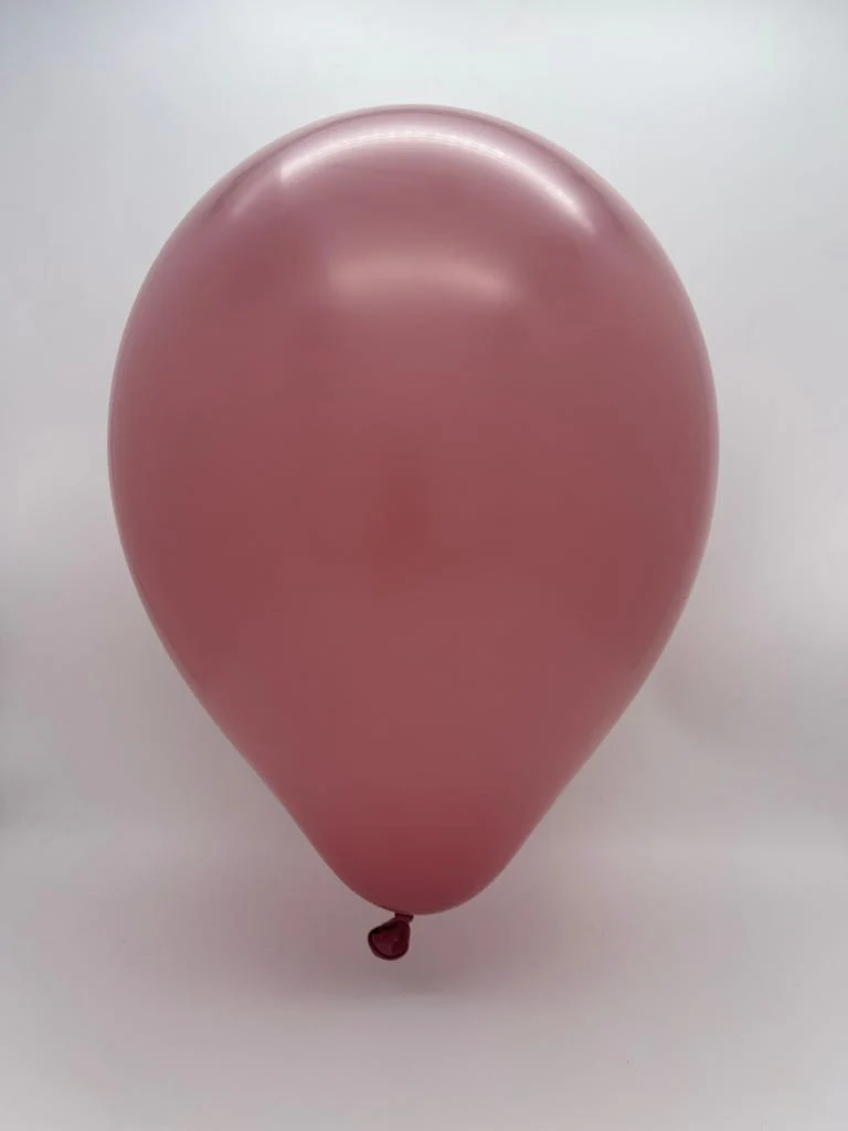 18" Kalisan Latex Balloons Retro Rosewood (25 Per Bag) - Image 2