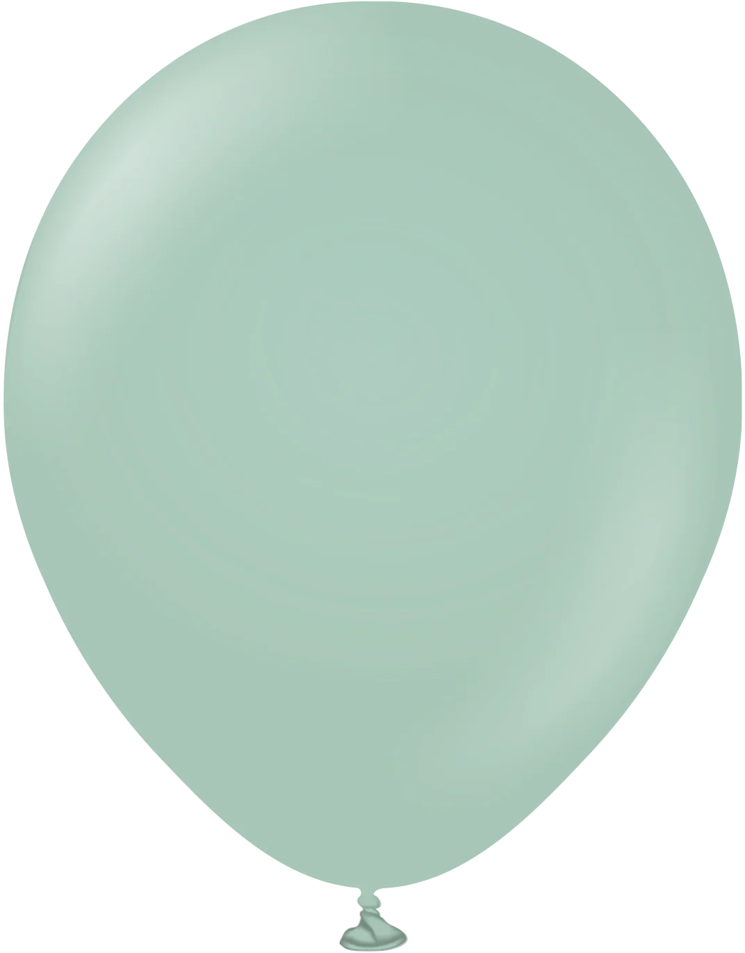 18" Kalisan Latex Balloons Retro Winter Green (25 Per Bag)