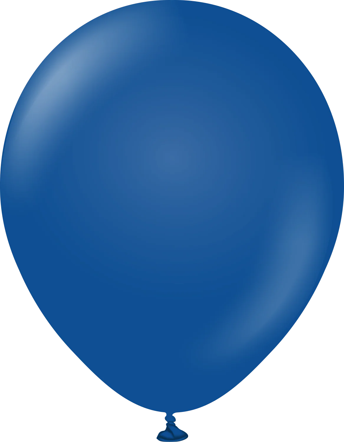 18" Kalisan Latex Balloons Standard Dark Blue (25 Per Bag)
