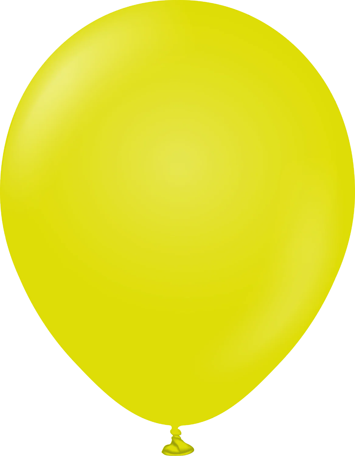 18" Kalisan Latex Balloons Standard Lime Green (25 Per Bag)