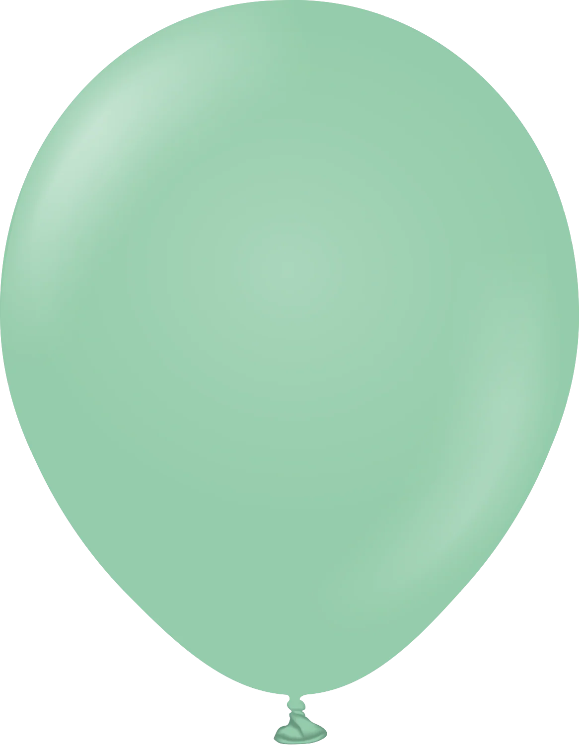 18" Kalisan Latex Balloons Standard Mint Green (25 Per Bag)