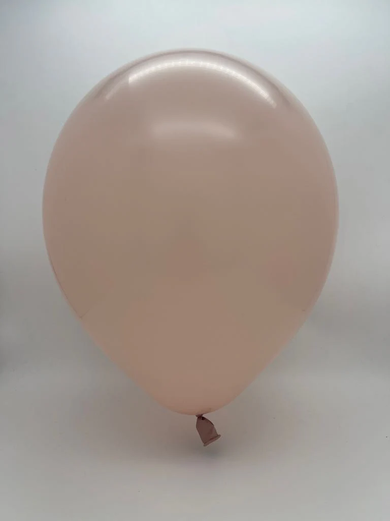 18" Kalisan Latex Balloons Standard Pink Blush (25 Per Bag) - Image 2