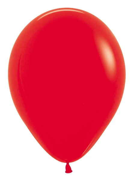 18" Latex Balloons (25 Per Bag) Fashion Red Sempertex/Betallatex
