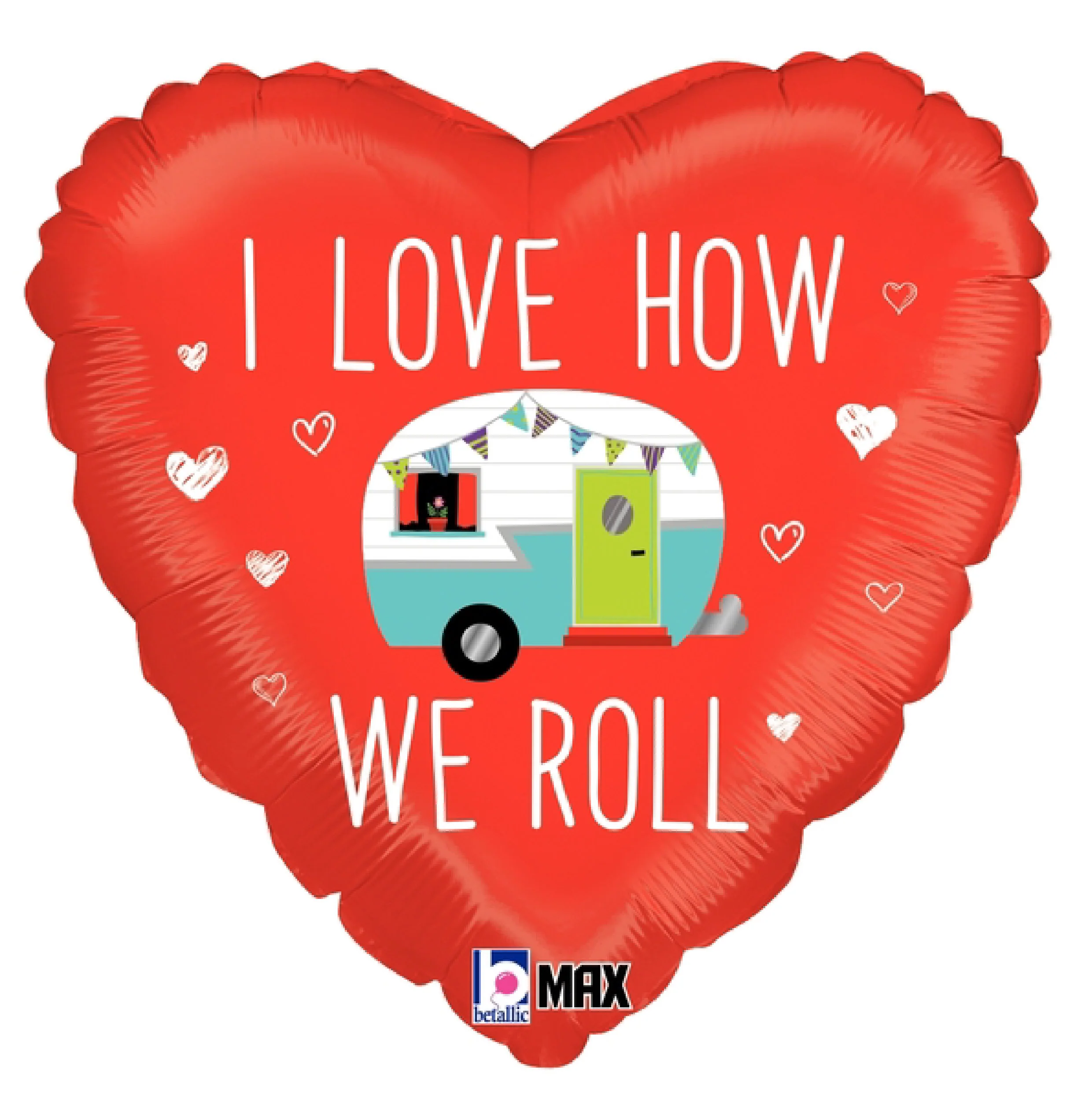18" MAX Float Love How We Roll Camper Balloon