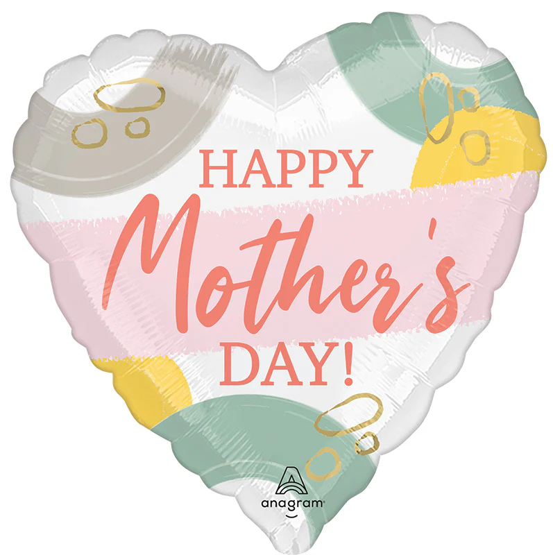 18" Mother's Day Sketched Impressions Foil Balloon