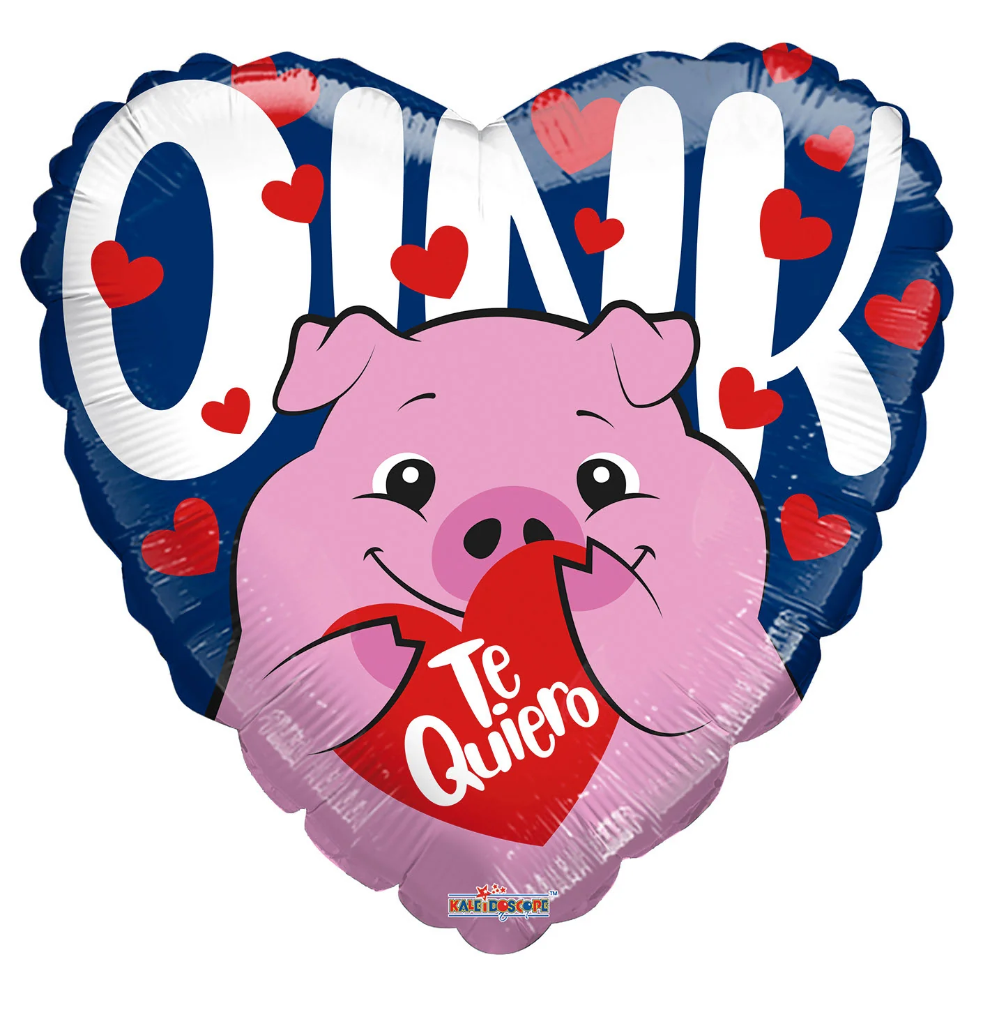 18" Oink Te Quiero Gellibean Balloon (Spanish)