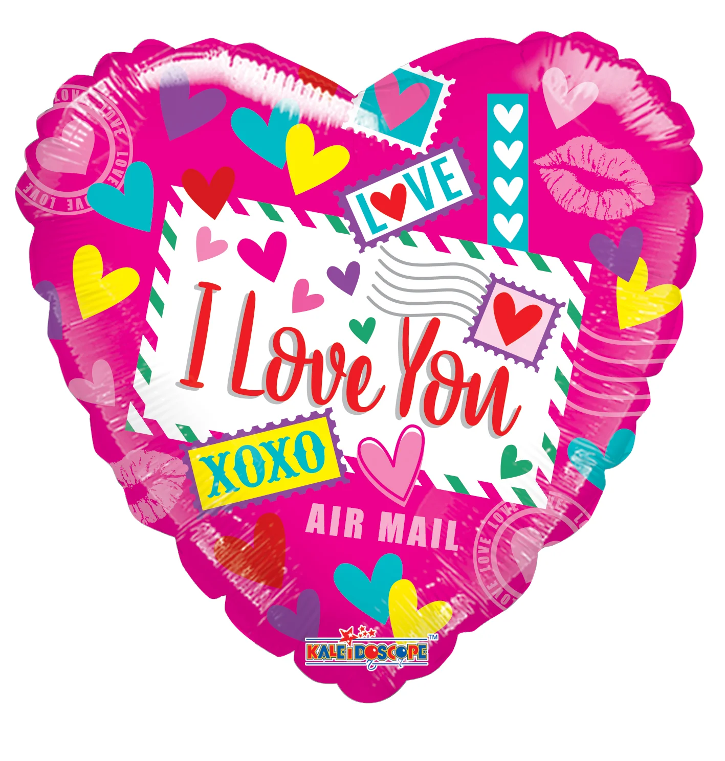 18" Psi I Love You Gellibean Balloon
