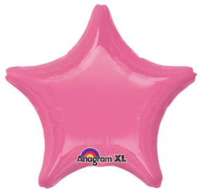 18" Rose Decorator Star Anagram Brand Balloon