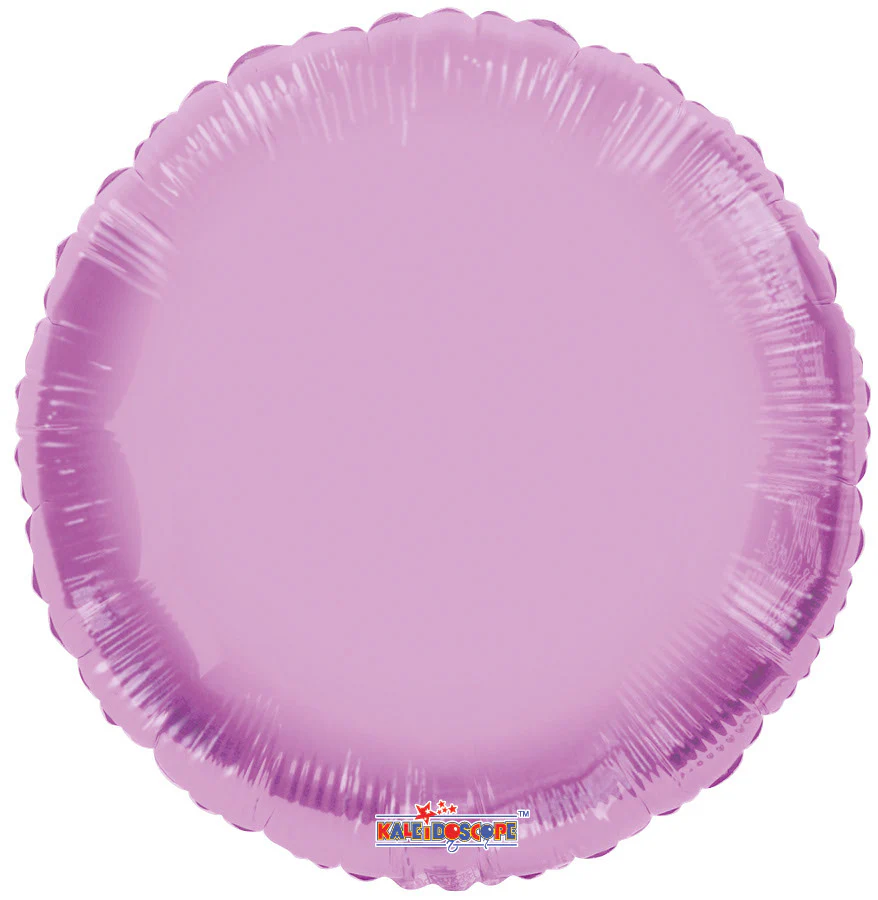 18" Solid Lavender Macaron Round Gellibean Balloon