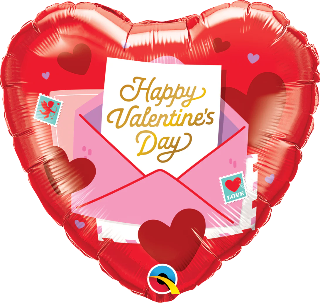 18" Valentine's Love Letter Foil Balloon