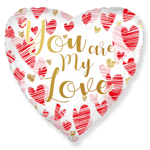 18" You Are My Love Foil Balloon