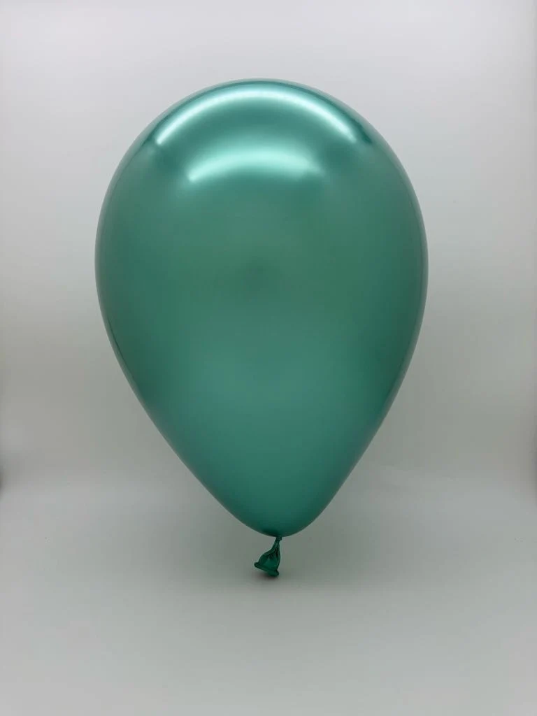 18" Balloonia Latex Balloons Professional Line Brilliant Green (10 Per Bag) - Image 2