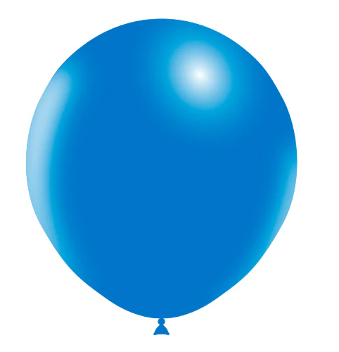18" Balloonia Latex Balloons Professional Line Standard Blue (10 Per Bag)