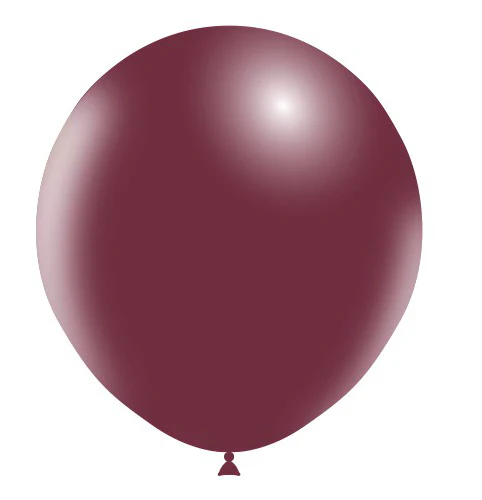 18" Balloonia Latex Balloons Professional Line Standard Burgundy (10 Per Bag)