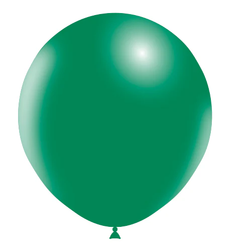 18" Balloonia Latex Balloons Professional Line Standard Forest Green (10 Per Bag)