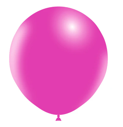 18" Balloonia Latex Balloons Professional Line Standard Fuchsia (10 Per Bag)