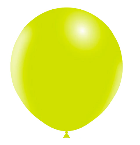 18" Balloonia Latex Balloons Professional Line Standard Lime Green (10 Per Bag)