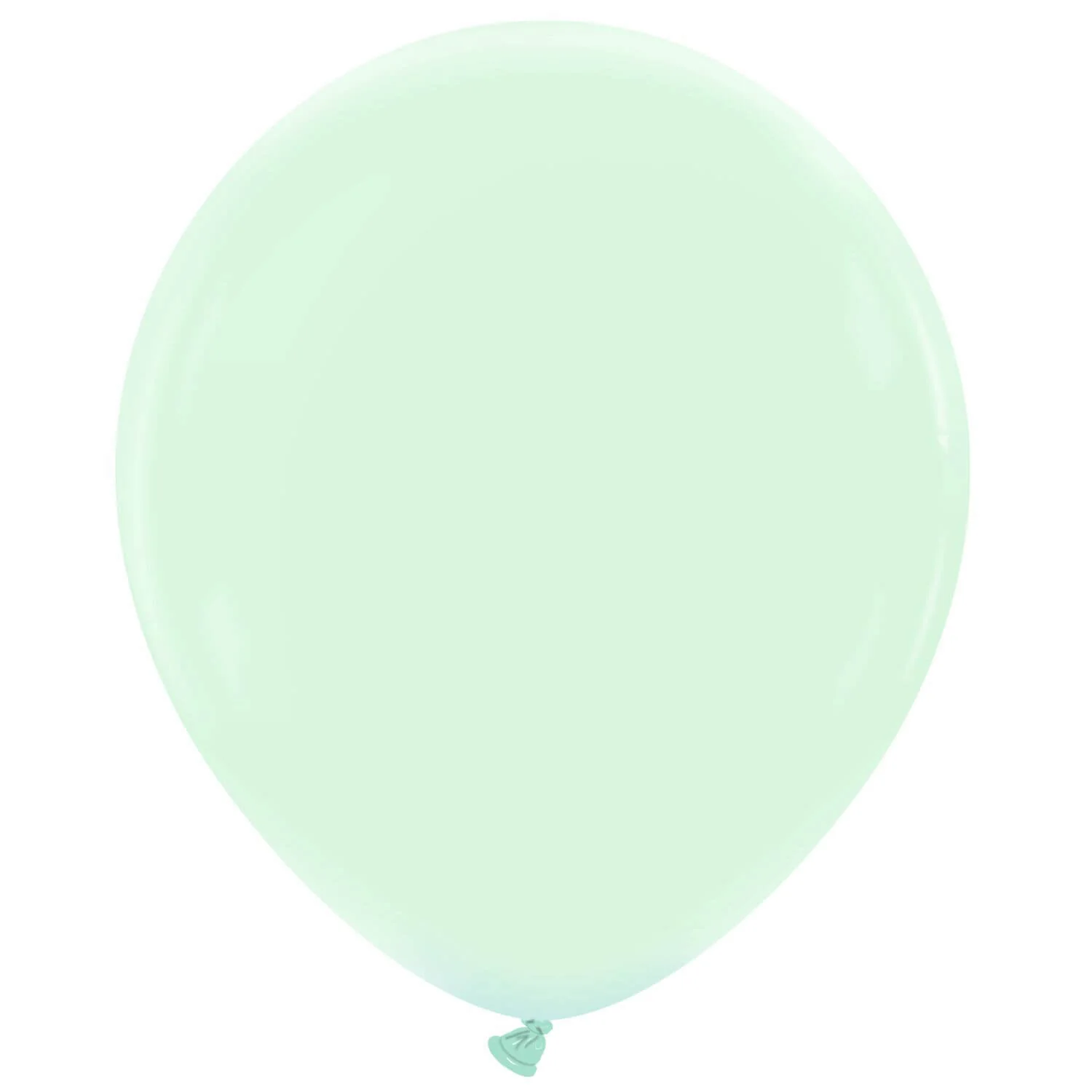 18" Cattex Brand Premium Mint Cream Latex Balloons (25 Per Bag)