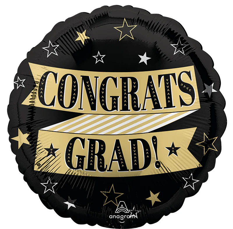 18" Congrats to the Grad Foil Balloon