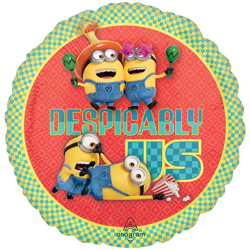 18" Despicable Me 4 Foil Balloon