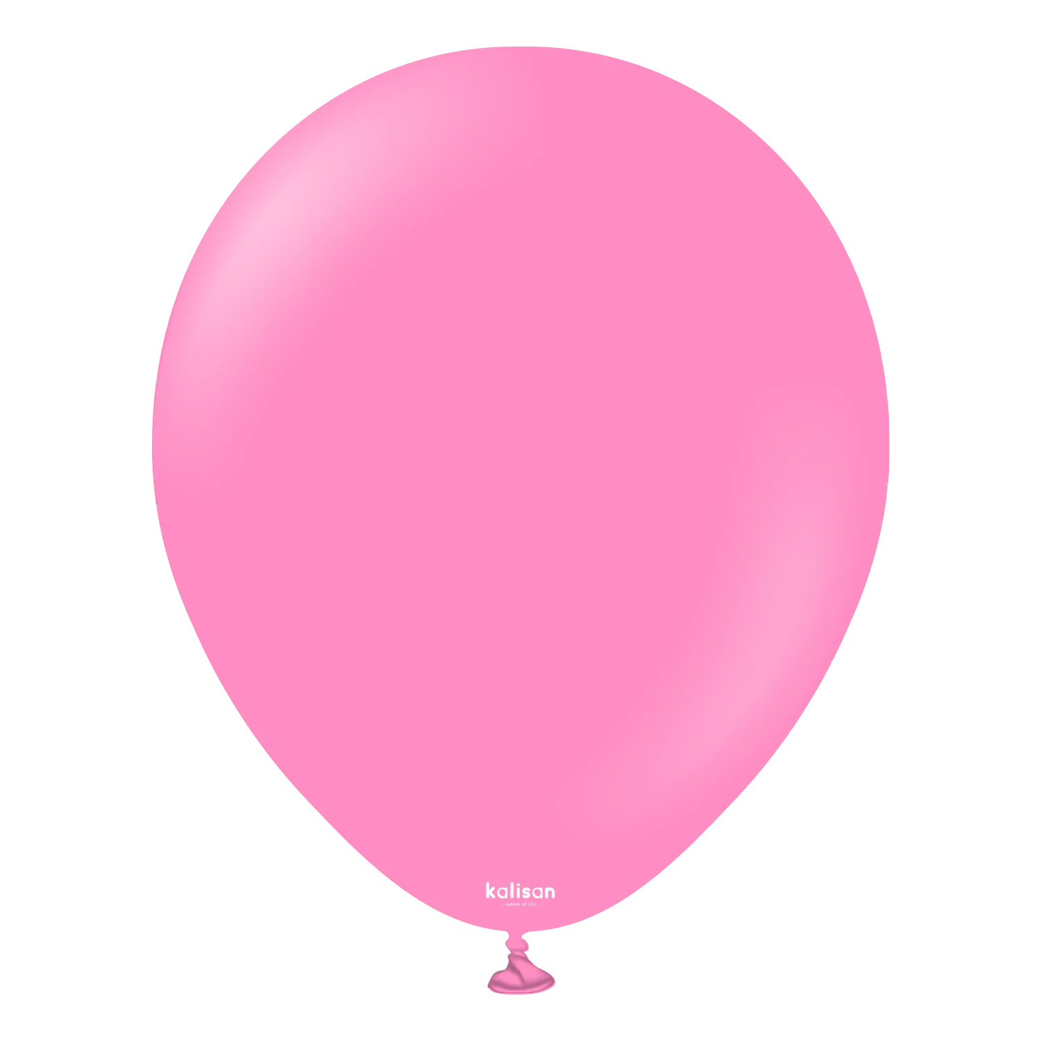 18" Kalisan Latex Balloons Standard Queen Pink (25 Per Bag)