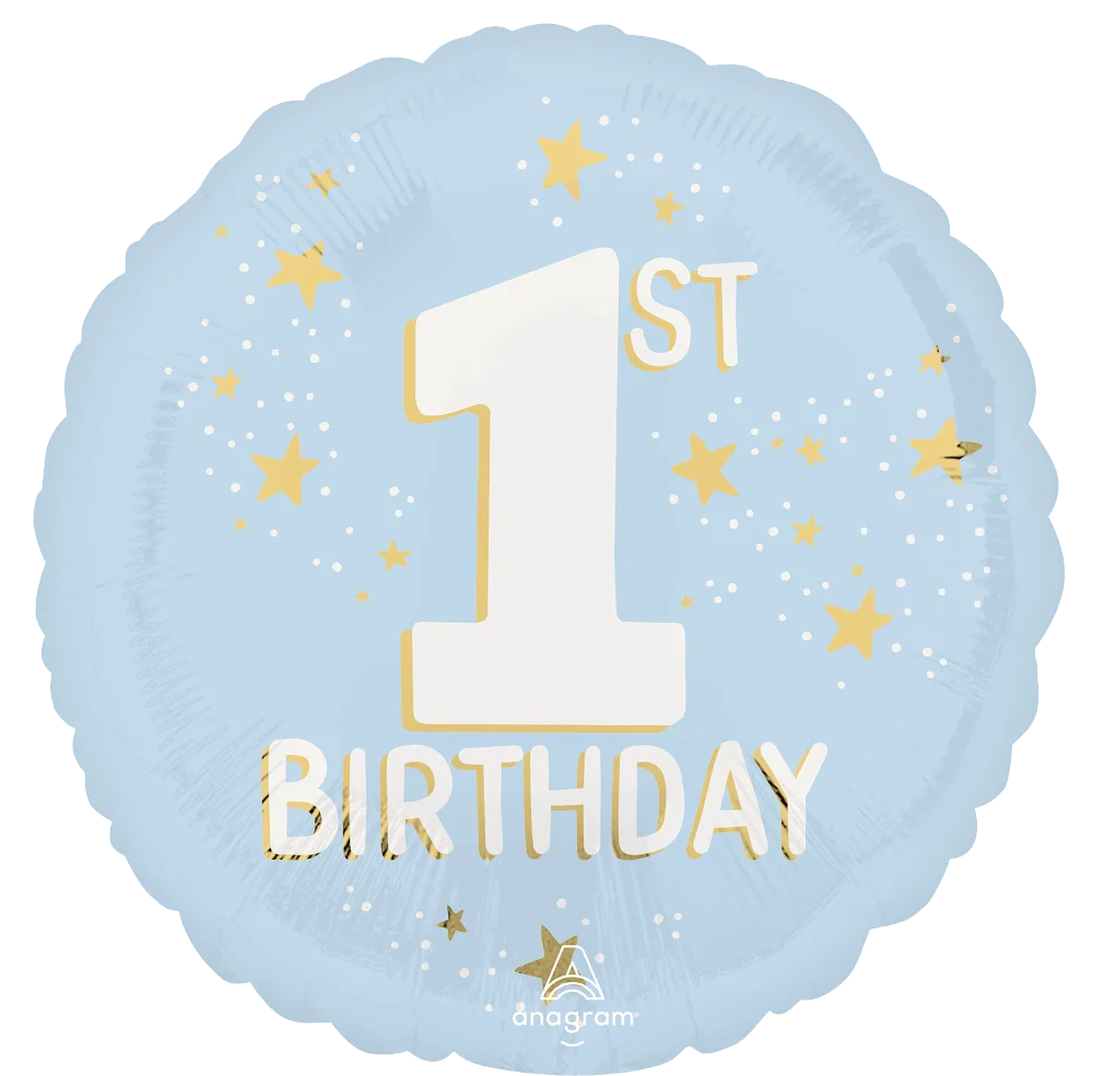 18" Little Mister One-derful 1st Birthday Foil Balloon