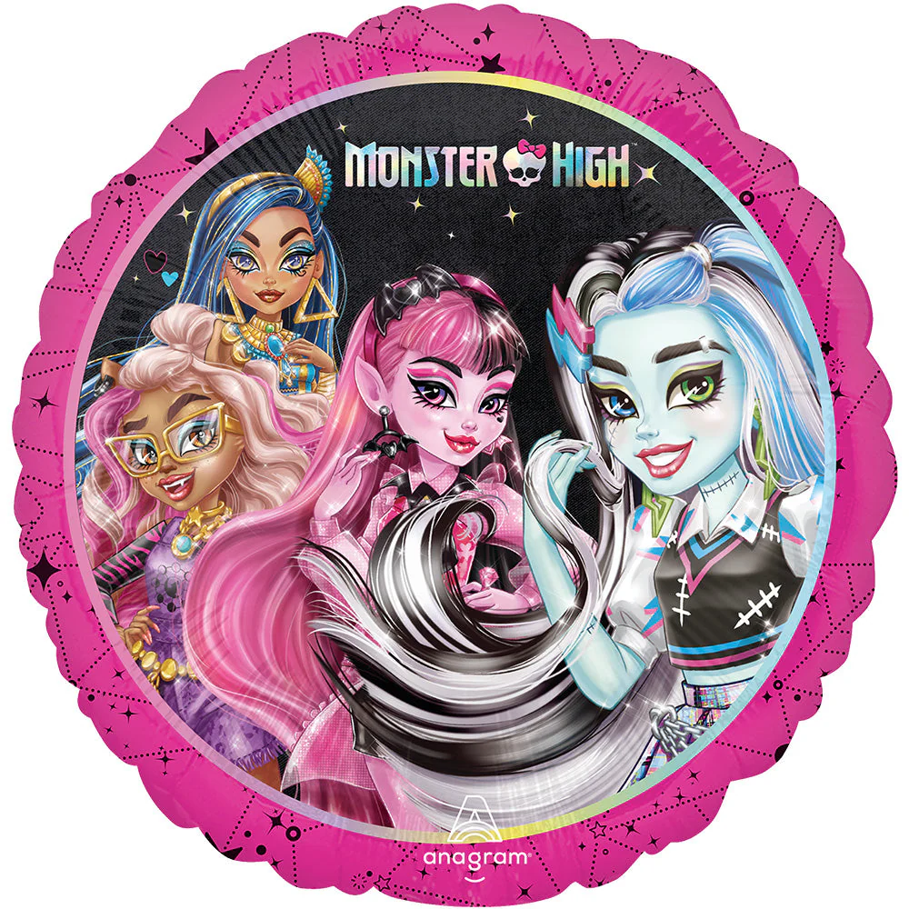 18" Monster High Foil Balloon