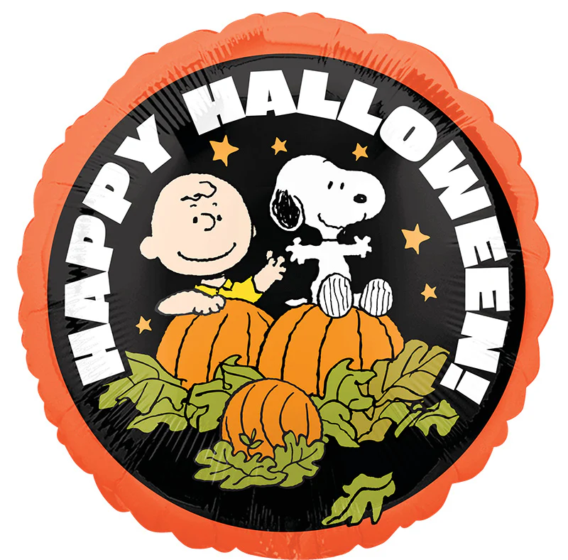 18" Peanuts Great Pumpkin Foil Balloon