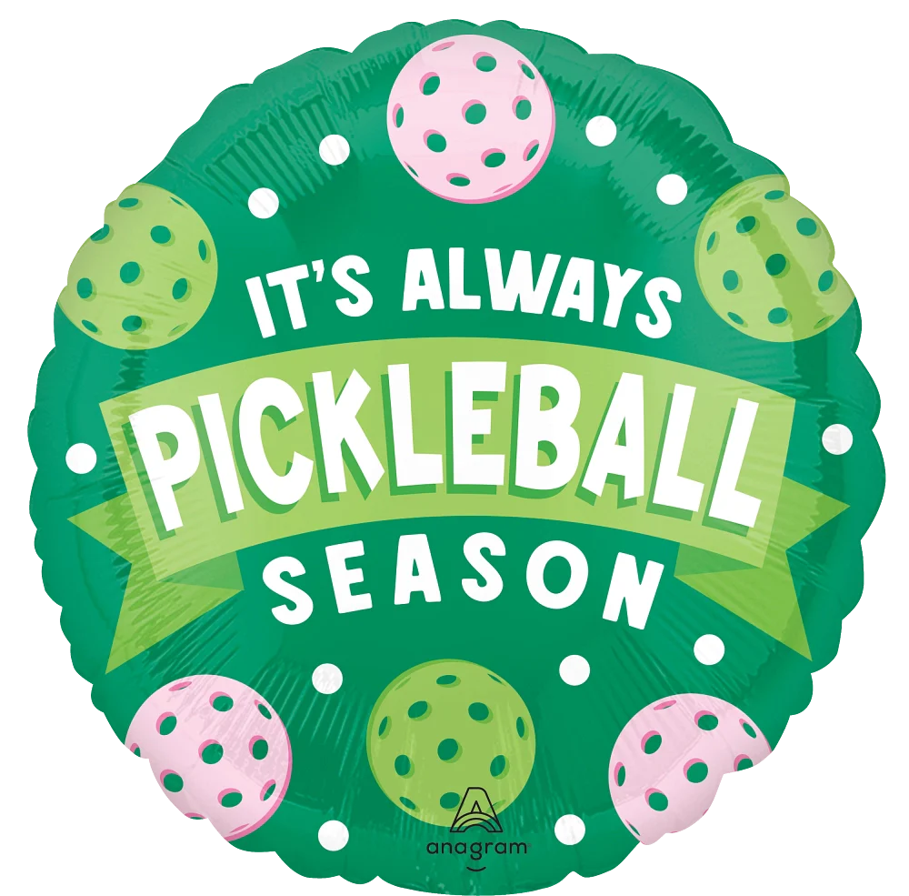 18" Pickleball Foil Balloon