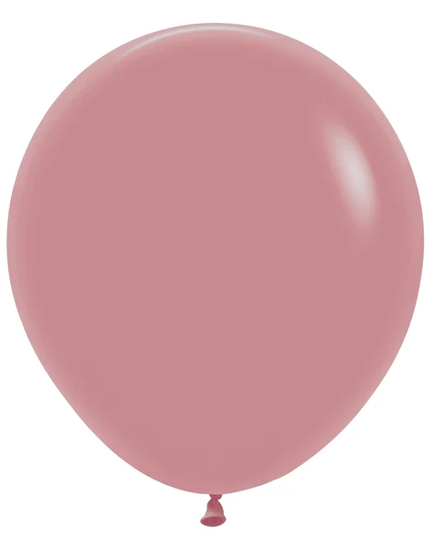 18" Sempertex/Betallatex Latex Balloons (25 Per Bag) Deluxe Rosewood