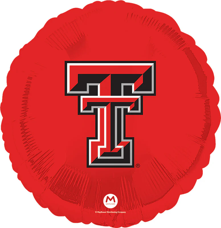 18" Texas Tech Foil Balloon