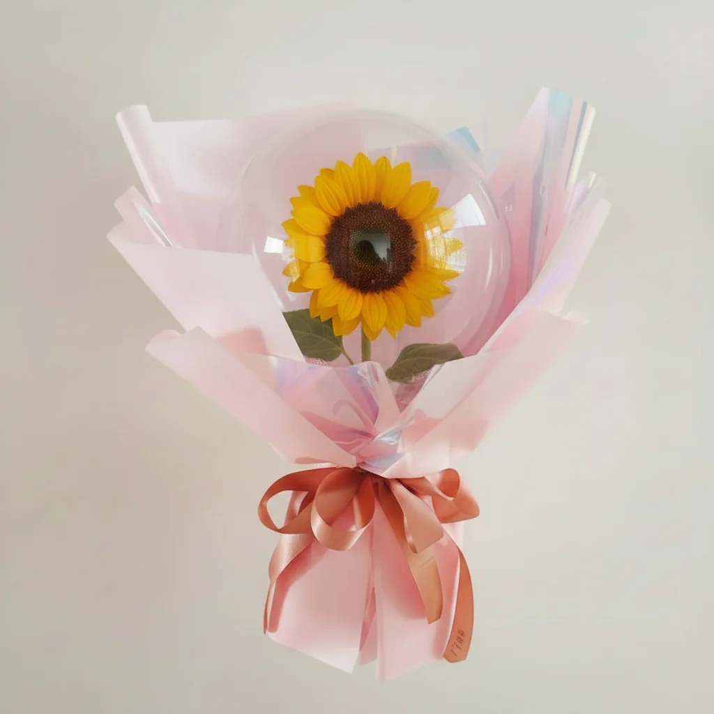 18" Inflated with 3" Neck for Stuffing (for filling rose flower) BOBO Balloon Pre Stretched (5 Pack) Requires Heat Sealing