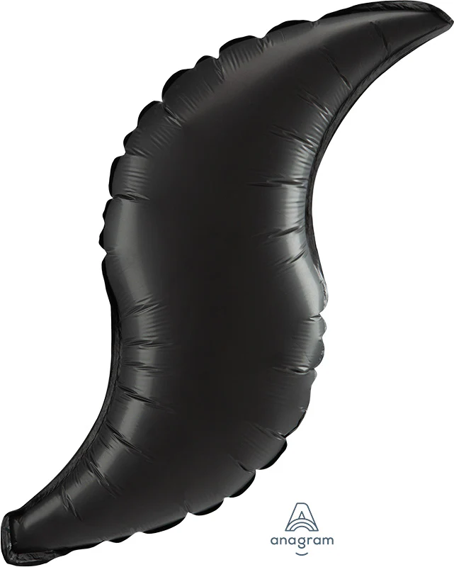 19" Airfill Only (Sticks Sold Separately) Onyx Curve Foil Balloon