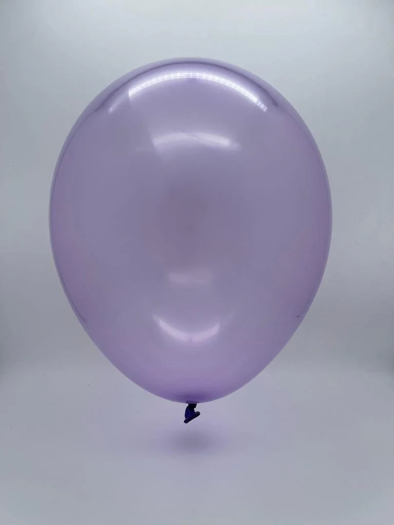 19" Gemar Latex Balloons (Bag of 25) Rainbow Pastel Crystal Lilac - Image 2