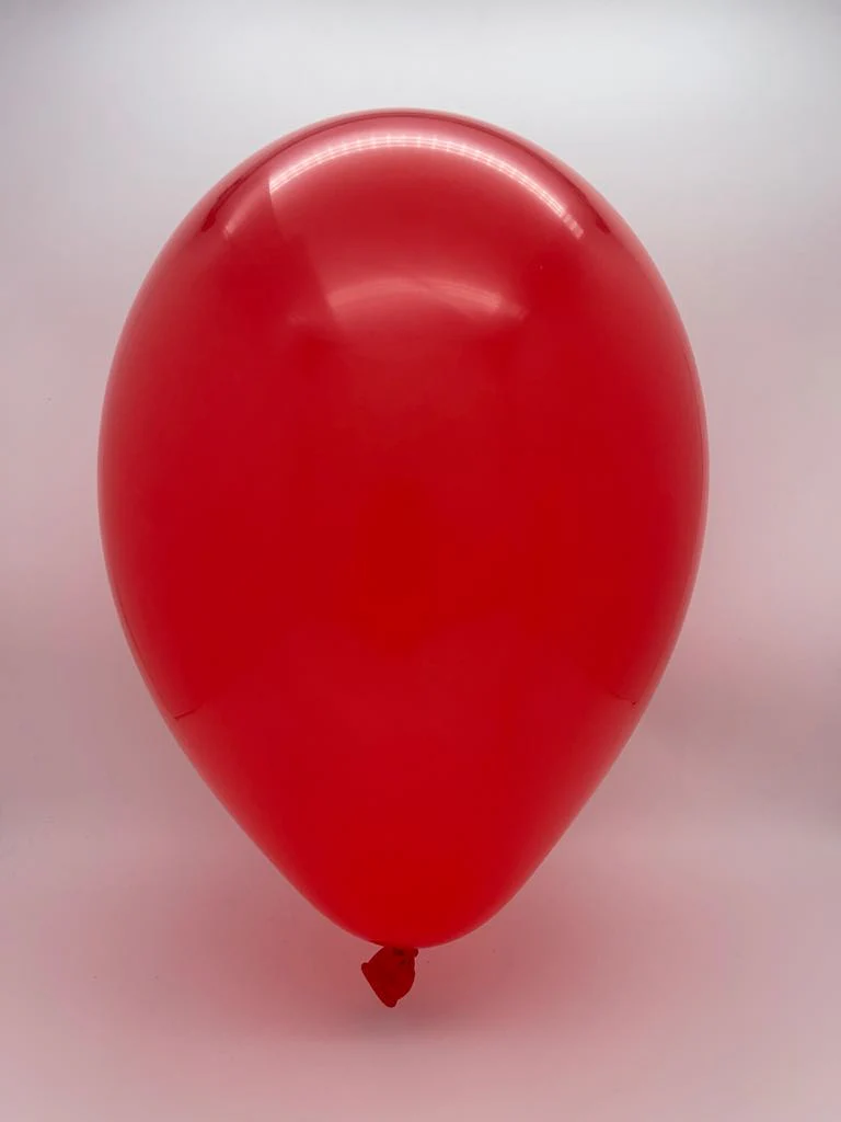 19" Gemar Latex Balloons (Bag of 25) Standard Red - Image 2